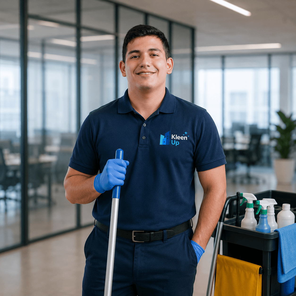 Kleen Up Solutions professional cleaner